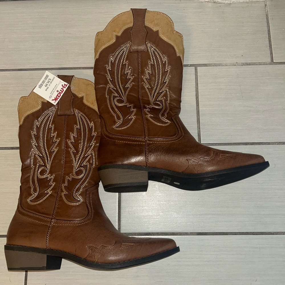 Brown Cowboy Boots
